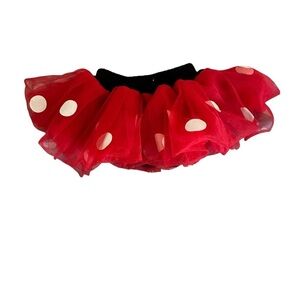 Disney Baby Red and Black Tutu